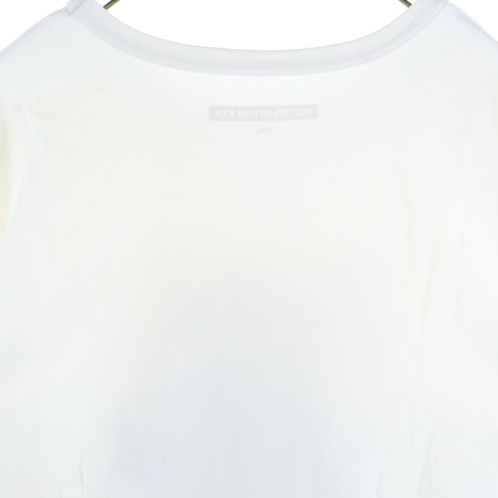 GOD SELECTION XXX(ゴッドセレクショントリプルエックス) Taylor Swift Tee テイラースウィフト 半袖Tシャツ カットソー ホワイト