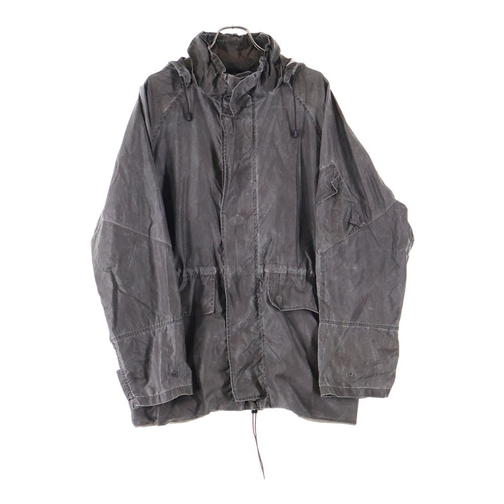 OUR LEGACY(アワーレガシー) HORIZON JACKET Brown Wash Out Nylon ホライズン ジャケット ナイロンフードパーカー ブラウン M2251HAB