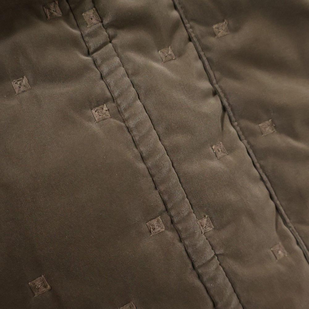 HERMES(エルメス) マルジェラ期 パドックコート 中綿 ロングコート ブラウン