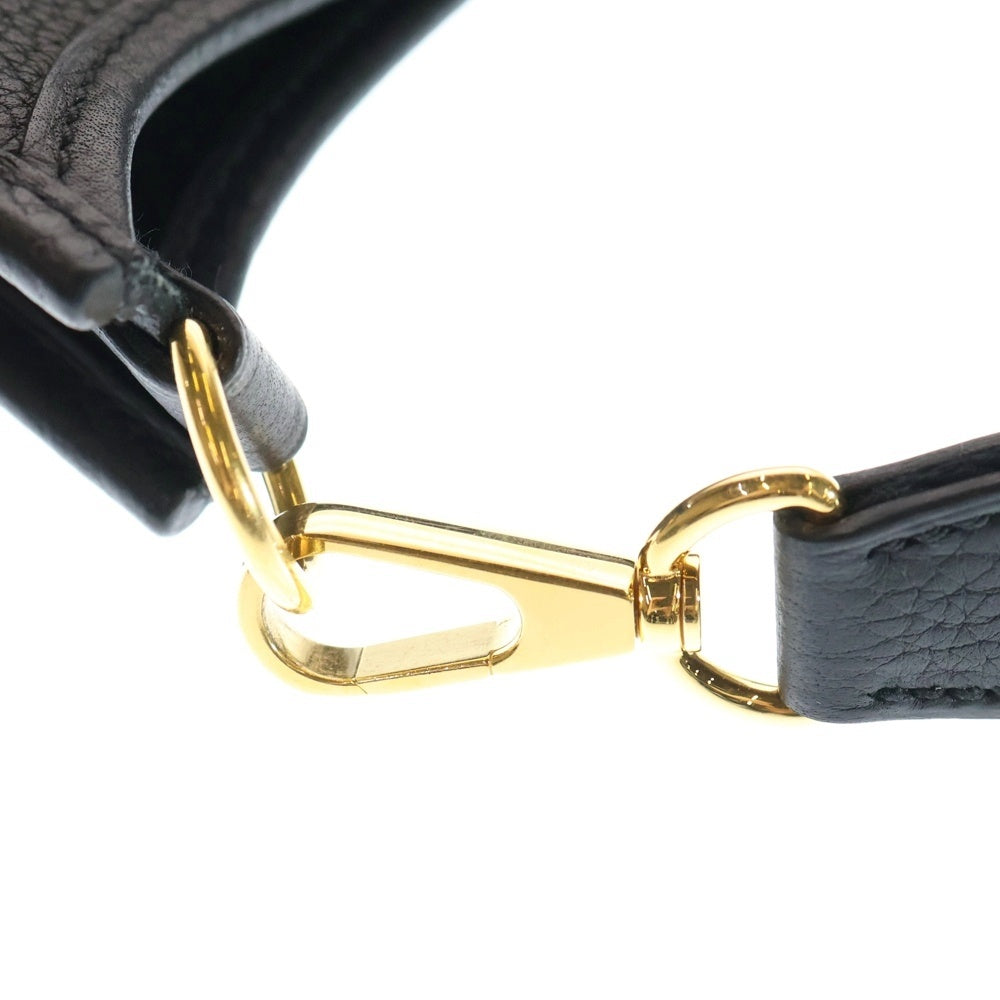 HERMES(エルメス) エブリン2TPM トリヨンクレマンス レザー ショルダーバッグ C刻印 ブラック/ゴールド