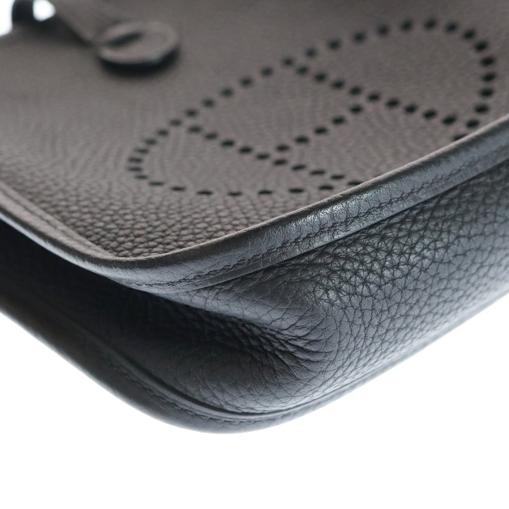 HERMES(エルメス) エブリン2TPM トリヨンクレマンス レザー ショルダーバッグ C刻印 ブラック/ゴールド