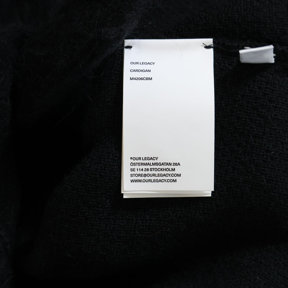 OUR LEGACY(アワーレガシー) 24AW ニットカーディガン ブラック M4206CBM