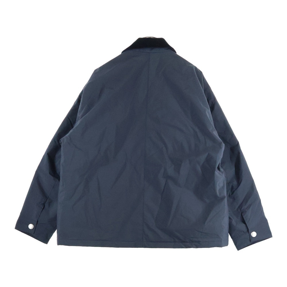 DANTON(ダントン) COVERALL JACKET ナイロンタフタ 中綿 カバーオールジャケットブラック DT-A0524 NTF