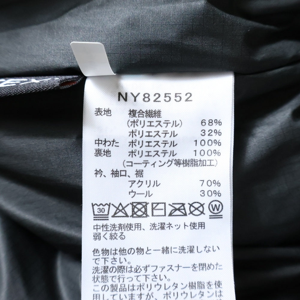 THE NORTH FACE(ザノースフェイス) インサレーションボンバージャケット 中綿 ジップアップブルゾン ブラック NY82552