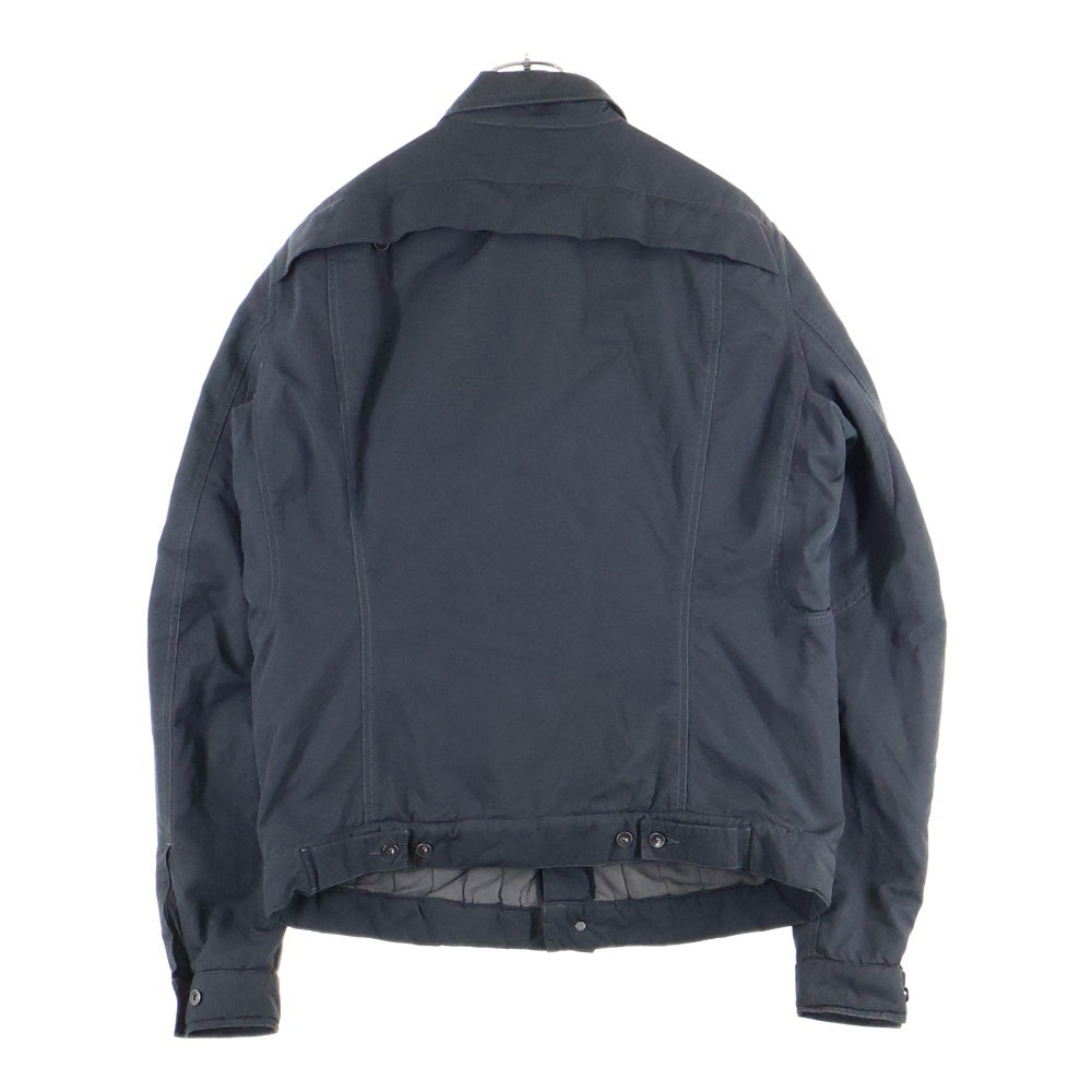 DRKSHDW(ダークシャドウ) 14AW Snap Button Nylon Jacket スナップボタンナイロンジャケット ボタンダウンナイロン中綿ジャケット DU14F4754-MUR ブラック