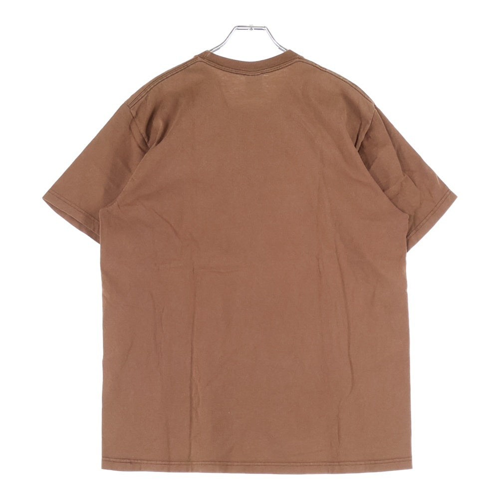 SUPREME(シュプリーム) 22AW Joie De Vivre Tee ジョイデビブレ クルーネックロゴプリント半袖Tシャツ カットソー ブラウン