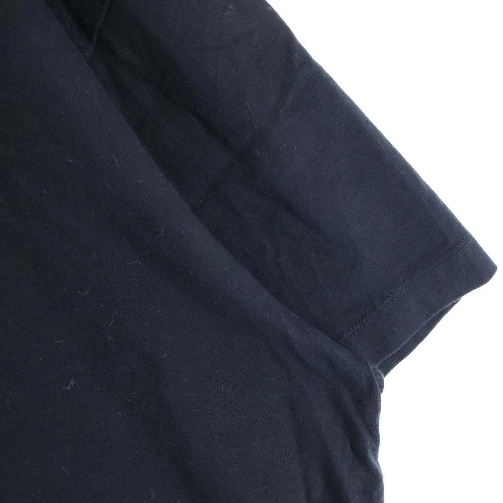 JIL SANDER +(ジルサンダープラス) Pack Tee パックT ロゴパッチクルーネック半袖Tシャツ KK PM ZI 7071 ブラック