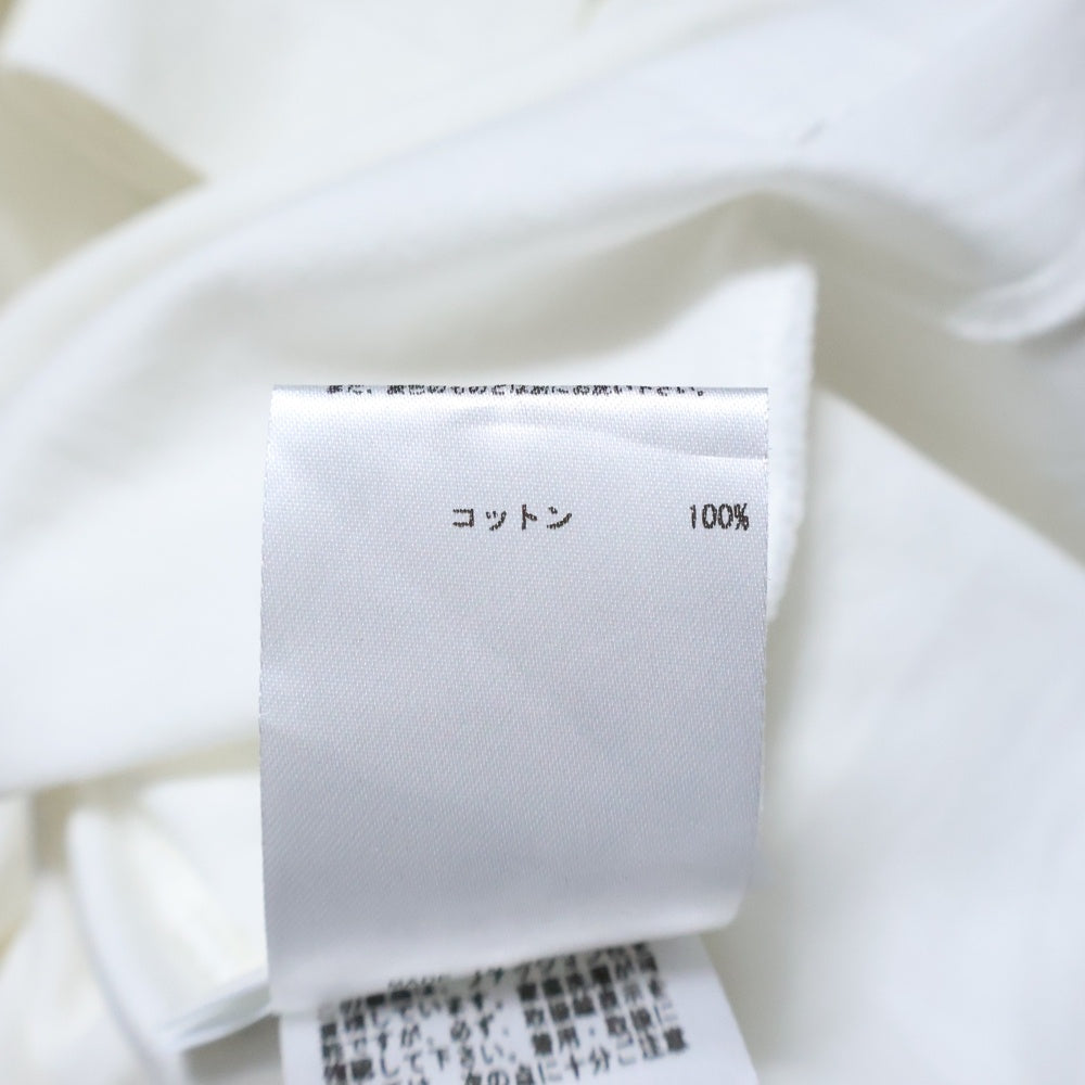 JIL SANDER +(ジルサンダープラス) 21AW Pack Tee パックT ロゴパッチクルーネック半袖Tシャツ KK PM ZI 0505 ホワイト