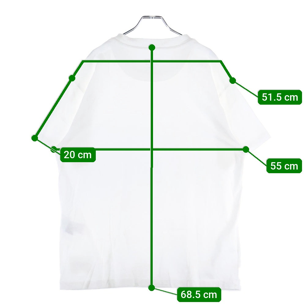 JIL SANDER +(ジルサンダープラス) Pack Tee パックT ロゴパッチクルーネック半袖Tシャツ KK PM ZI 0004 ホワイト