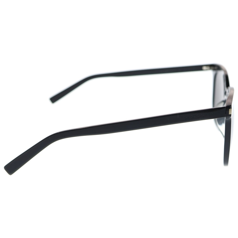 SAINT LAURENT PARIS(サンローランパリ) SL 285/F SLIM 001 スリム001 ウェリントンフレームサングラス 眼鏡 アイウェア ブラック