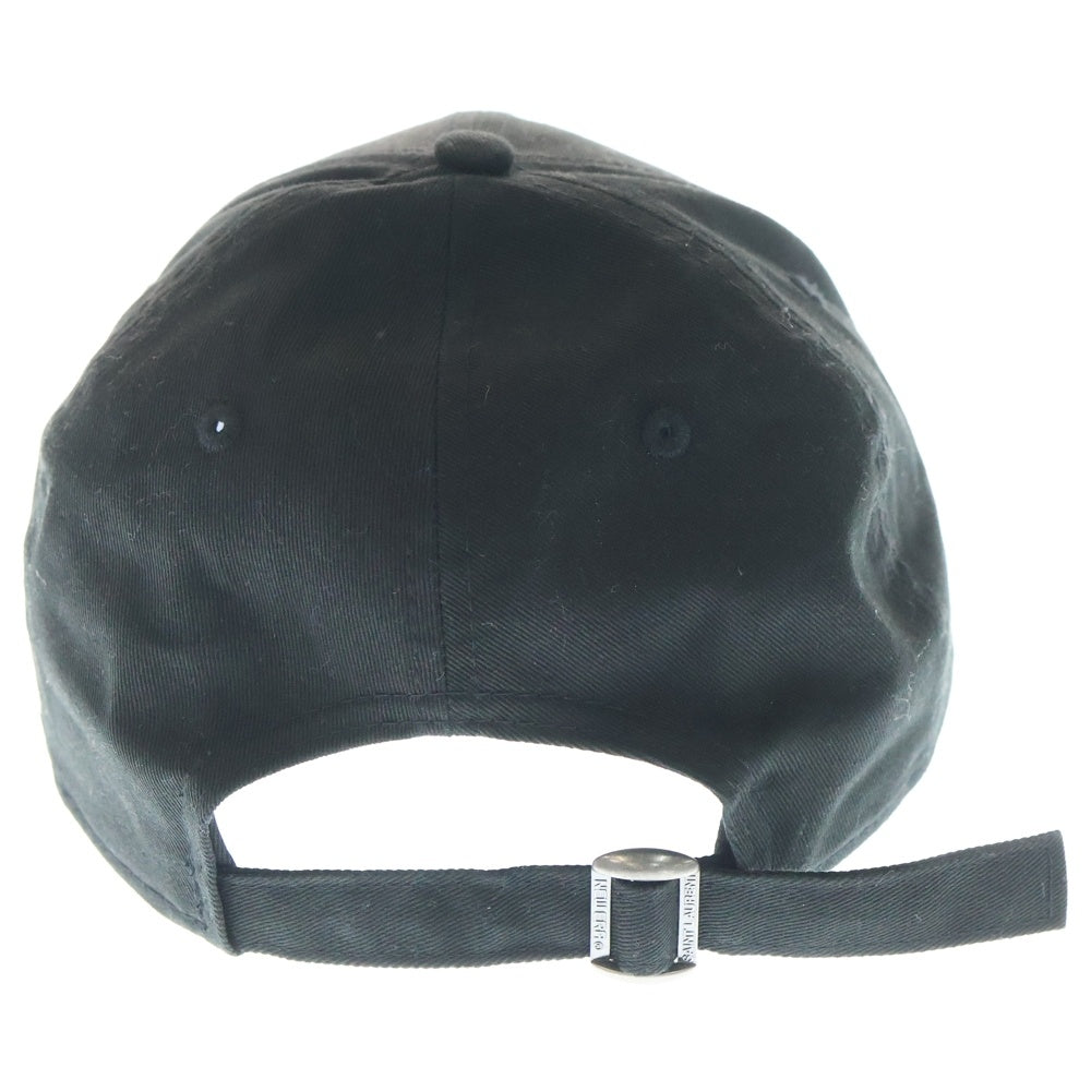 SAINT LAURENT PARIS(サンローランパリ) ×new era MONOGRAM CAP ニューエラ ロゴ モノグラム キャップ 帽子 ブラック 687687 YCL361000