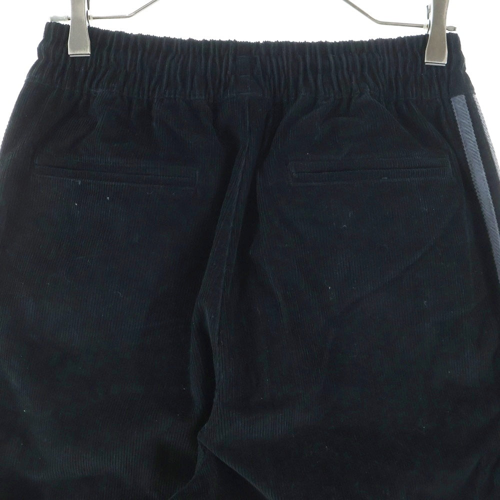 adidas(アディダス) コーデュロイ サイドライン トラック パンツ ブラック JX3107 938011