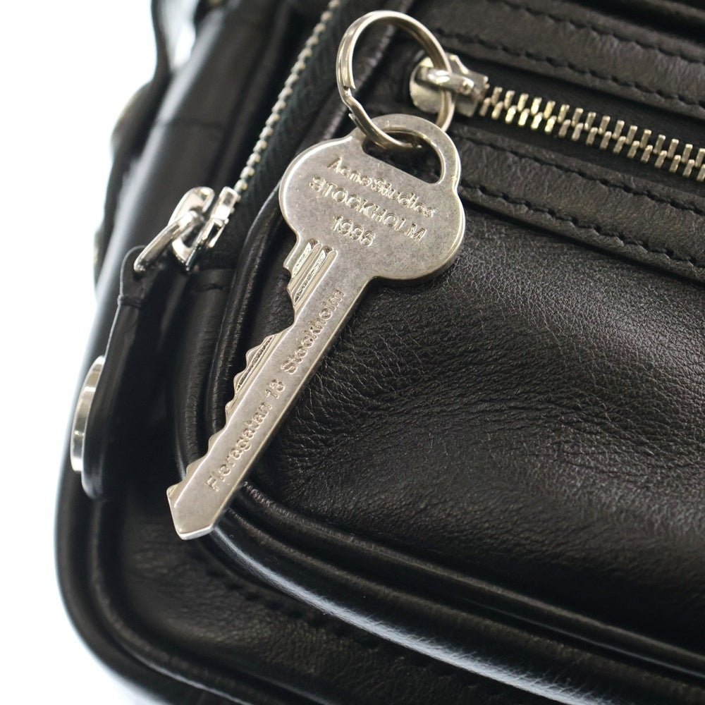 Acne Studios(アクネ ストゥディオズ) Camero カメロ スモール 2WAY ショルダーバッグ ハンドバッグ ブラック