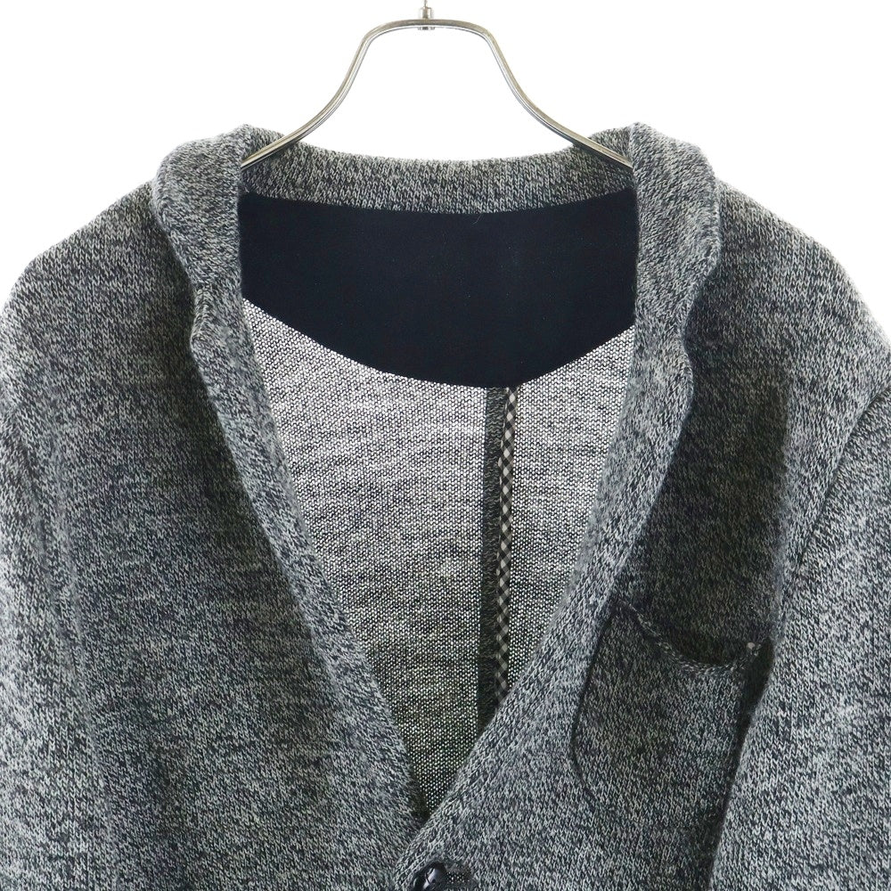 SOPHNET.(ソフネット) 2B Knit Jacket 2ボタンニットジャケット ニットテーラードジャケット SOPH-134131 グレー
