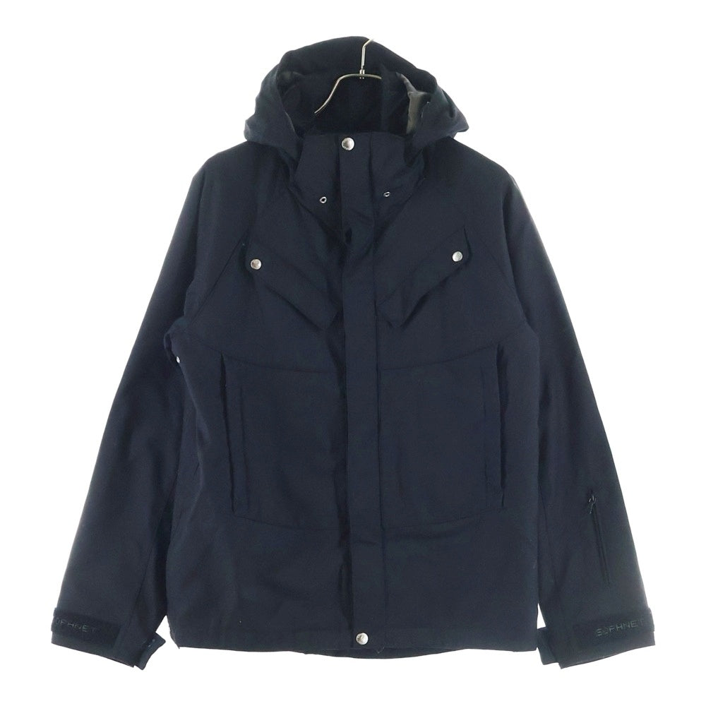SOPHNET.(ソフネット) 2Layer Mountain Parka 2レイヤーマウンテンパーカー ジップアップナイロンジャケット SOPH-101043 ブラック