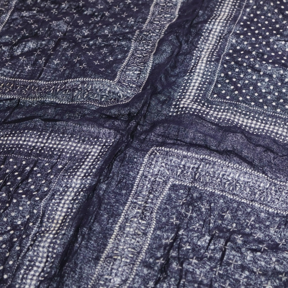 SOPHNET.(ソフネット) Paisley Bandana Rayon Stole ペイズリーバンダナレーヨンストール ネイビー