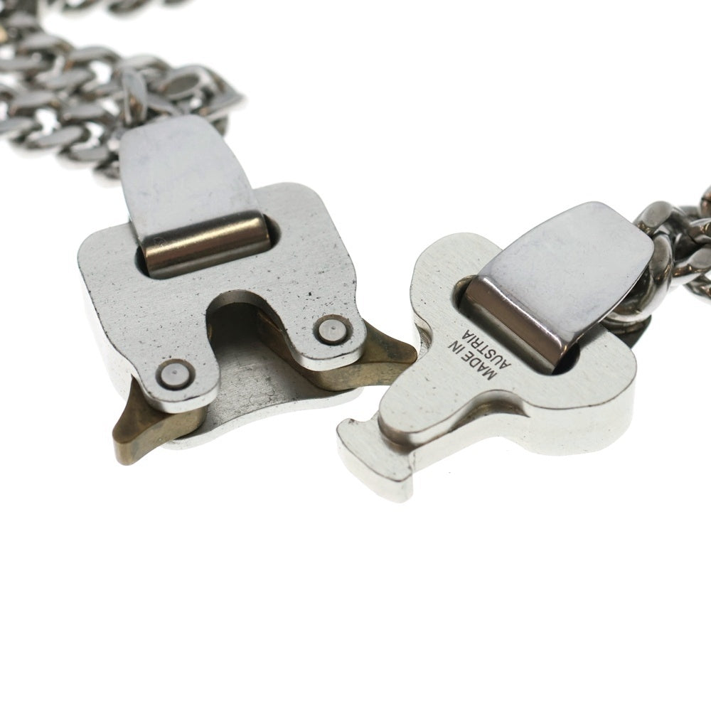 1017 ALYX 9SM(アリクス) バックルデザイン チェーン ネックレス シルバー