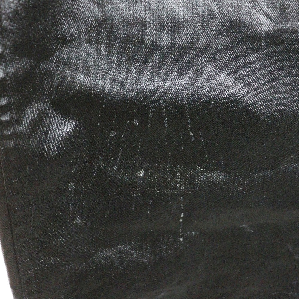 Rick Owens(リックオウエンス) 25SS BOLAN BOOTCUT ボランブーツカット コーティング パンツ ブラック RP01E7329-SCT