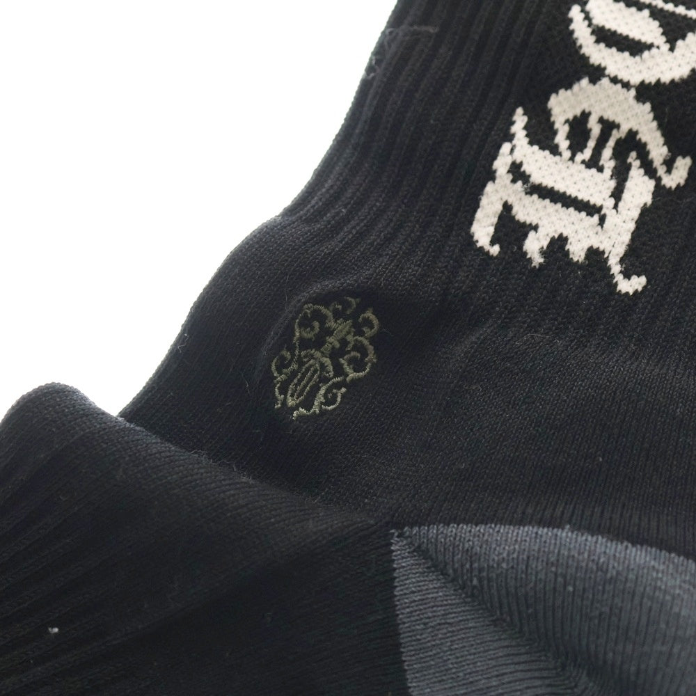 CHROME HEARTS(クロムハーツ) FUCK YOU SOCKS ヴァインダガー刺繍