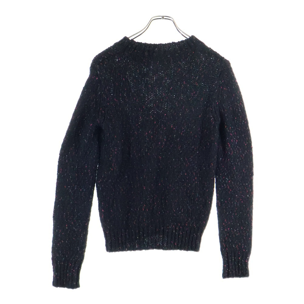 SAINT LAURENT PARIS(サンローランパリ) 19AW モヘア スパンニット セーター ブラック 560150 YACJ2