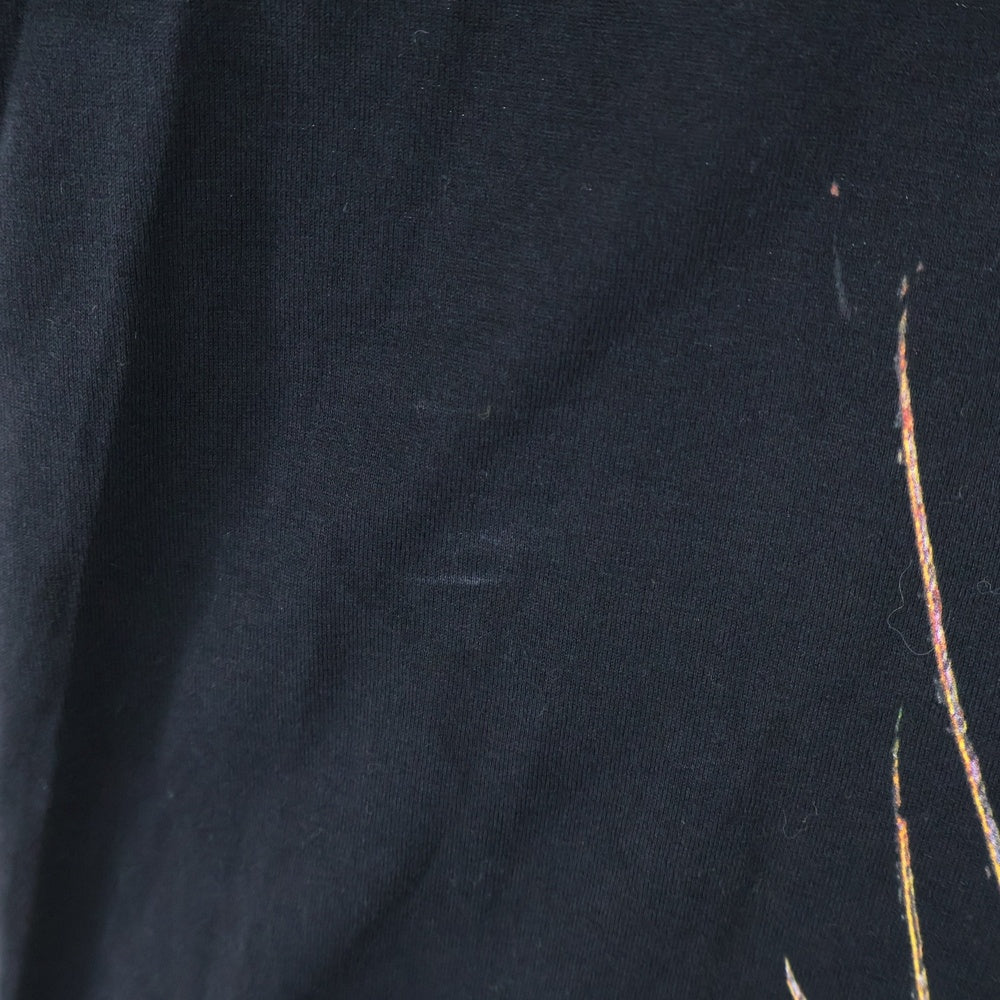 GIVENCHY(ジバンシィ) VIRGINIA BITCH フェザー柄 半袖Tシャツ カットソー ブラック