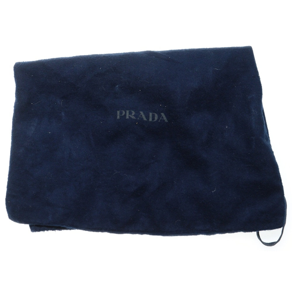 PRADA(プラダ) モノリス ブラッシュドレザー チェルシー サイドゴアブーツ ブラック 2TE174