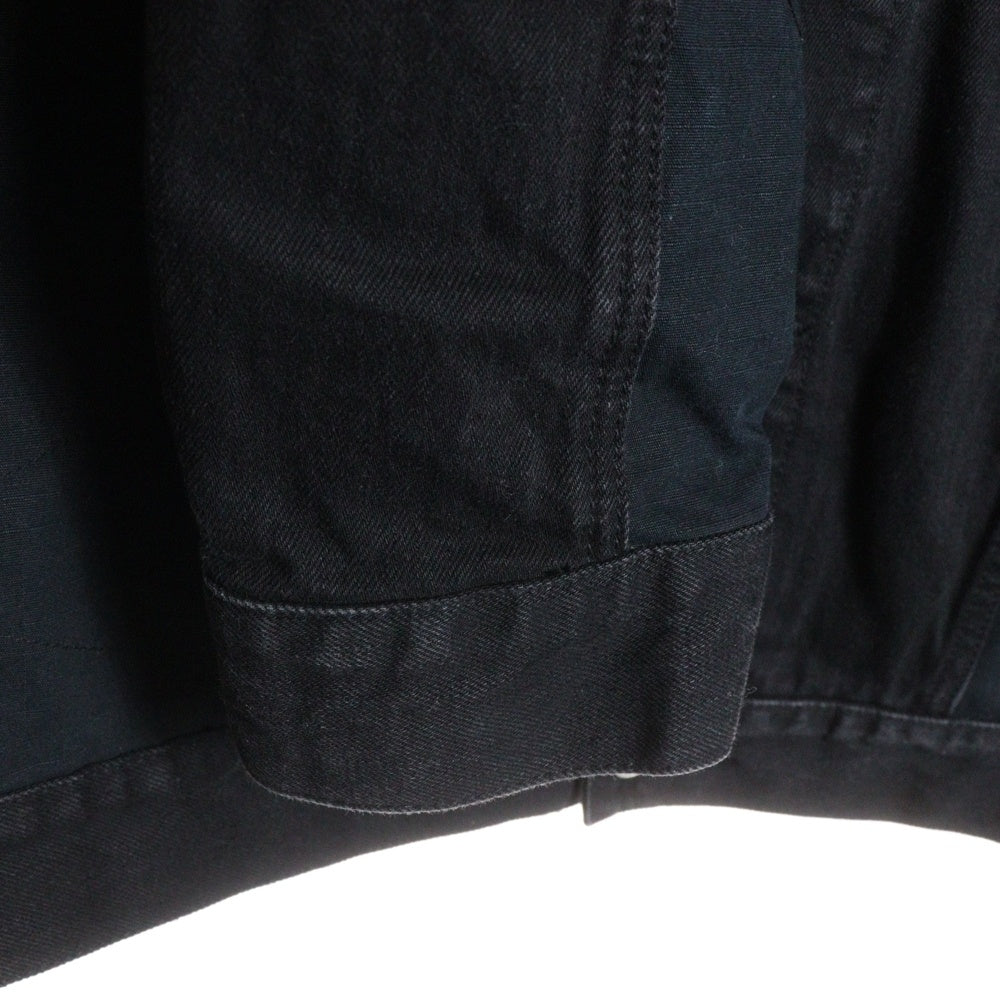 Palace Skateboards(パレススケートボーズ) 2ポケット 切替 デニム トラッカージャケット ブラック