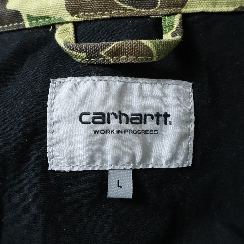 Carhartt WIP(カーハート ダブリューアイピー) DUCK DETROIT JACKET ダック カモ デトロイトジャケット 迷彩柄 グリーン