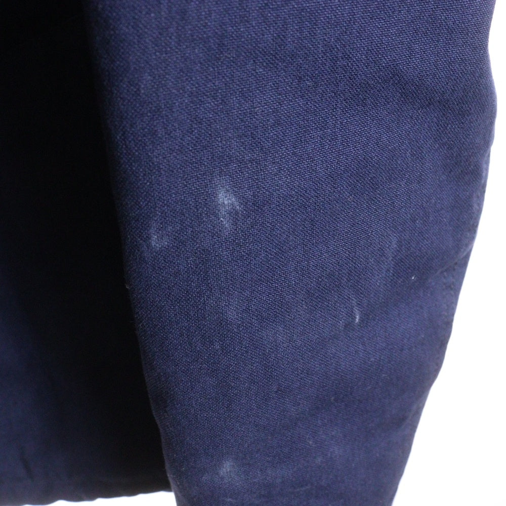 TENDERLOIN(テンダーロイン) スナップボタン キルティング ダウンジャケット ネイビー