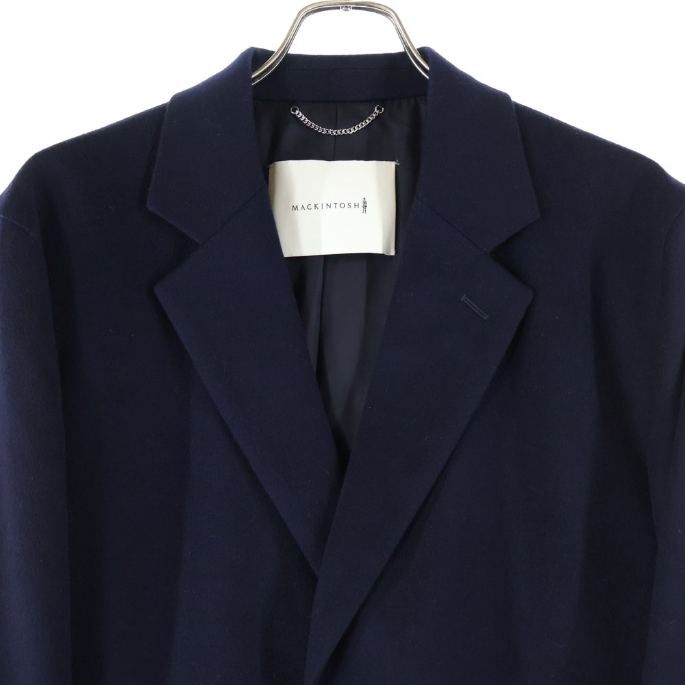 MACKINTOSH(マッキントッシュ) 25AW NEW STANLEY ウールチェスターコート ロングコート ネイビー G252HI1194FLAAU