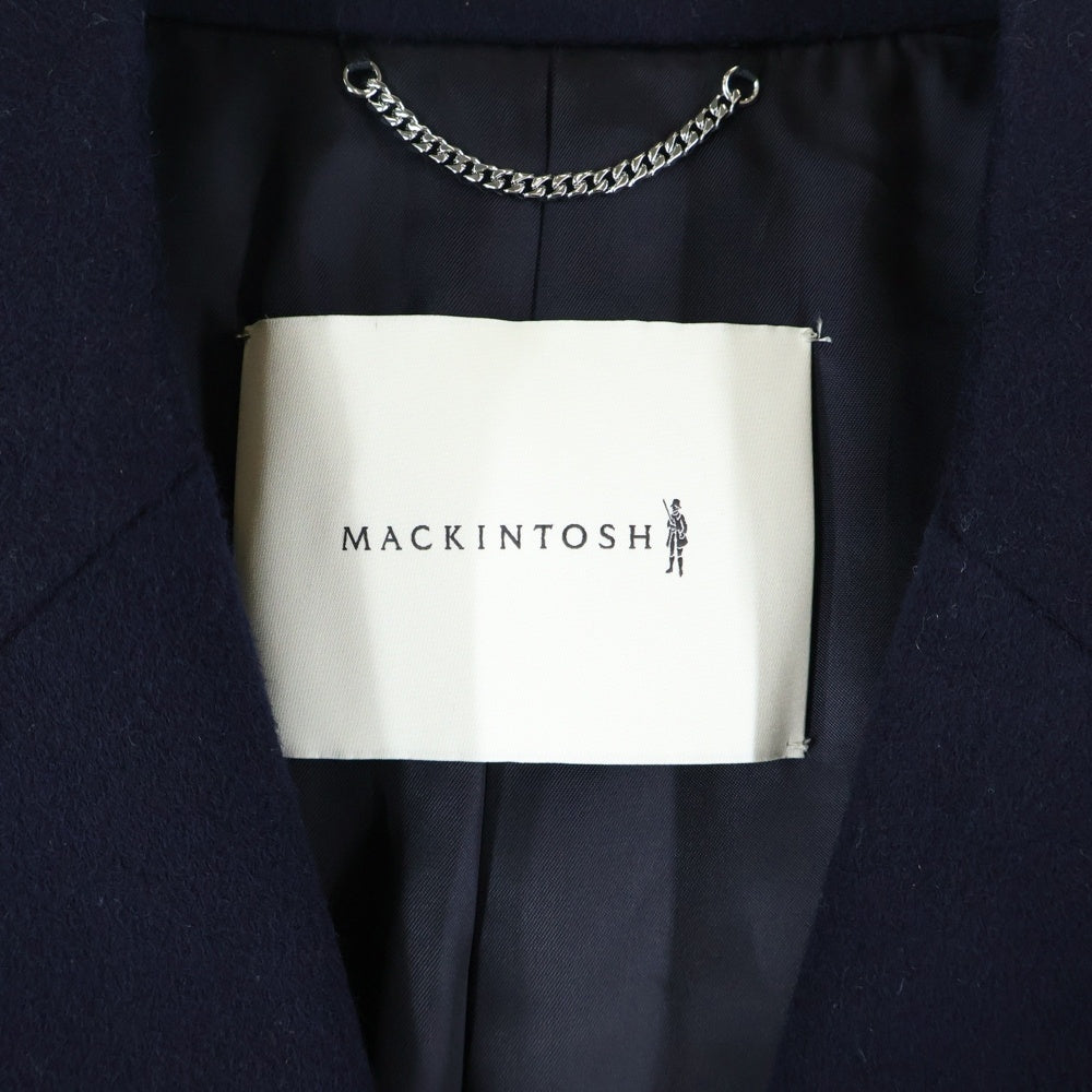 MACKINTOSH(マッキントッシュ) 25AW NEW STANLEY ウールチェスターコート ロングコート ネイビー G252HI1194FLAAU