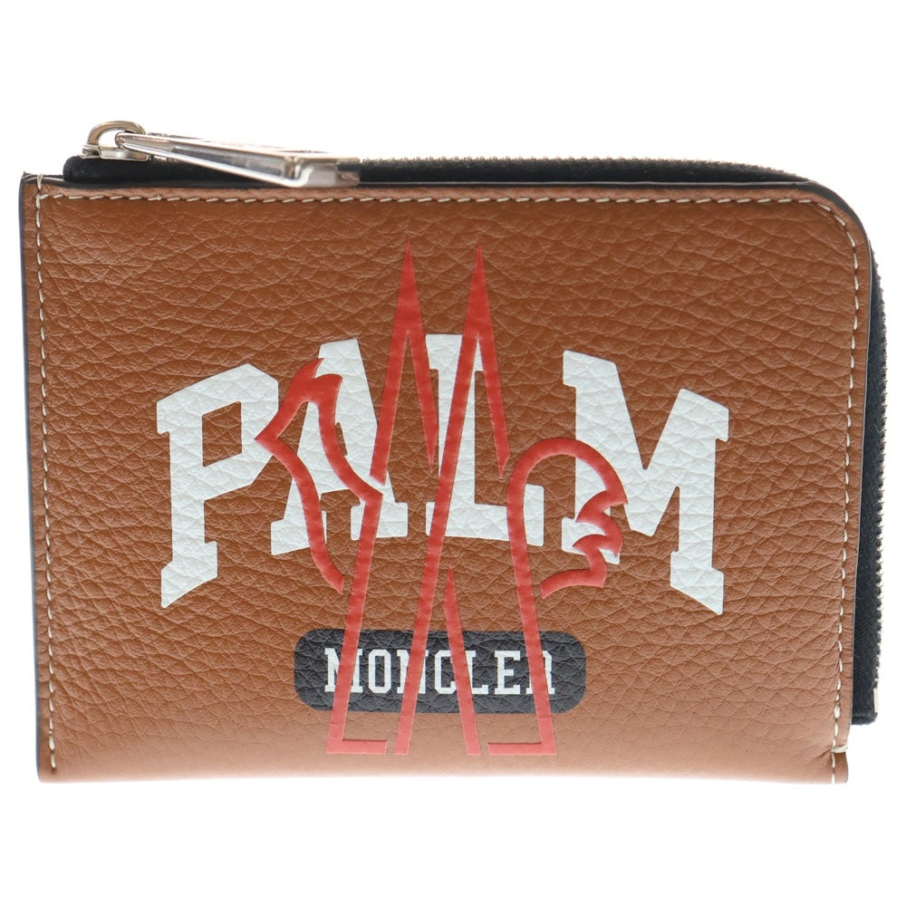 MONCLER(モンクレール) 23AW × PARM ANGELS CARD HOLDER I209L6G00001 パームエンジェルス カードホルダー 財布 ウォレット ブラウン