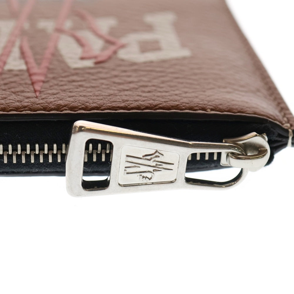 MONCLER(モンクレール) 23AW × PARM ANGELS CARD HOLDER I209L6G00001 パームエンジェルス カードホルダー 財布 ウォレット ブラウン