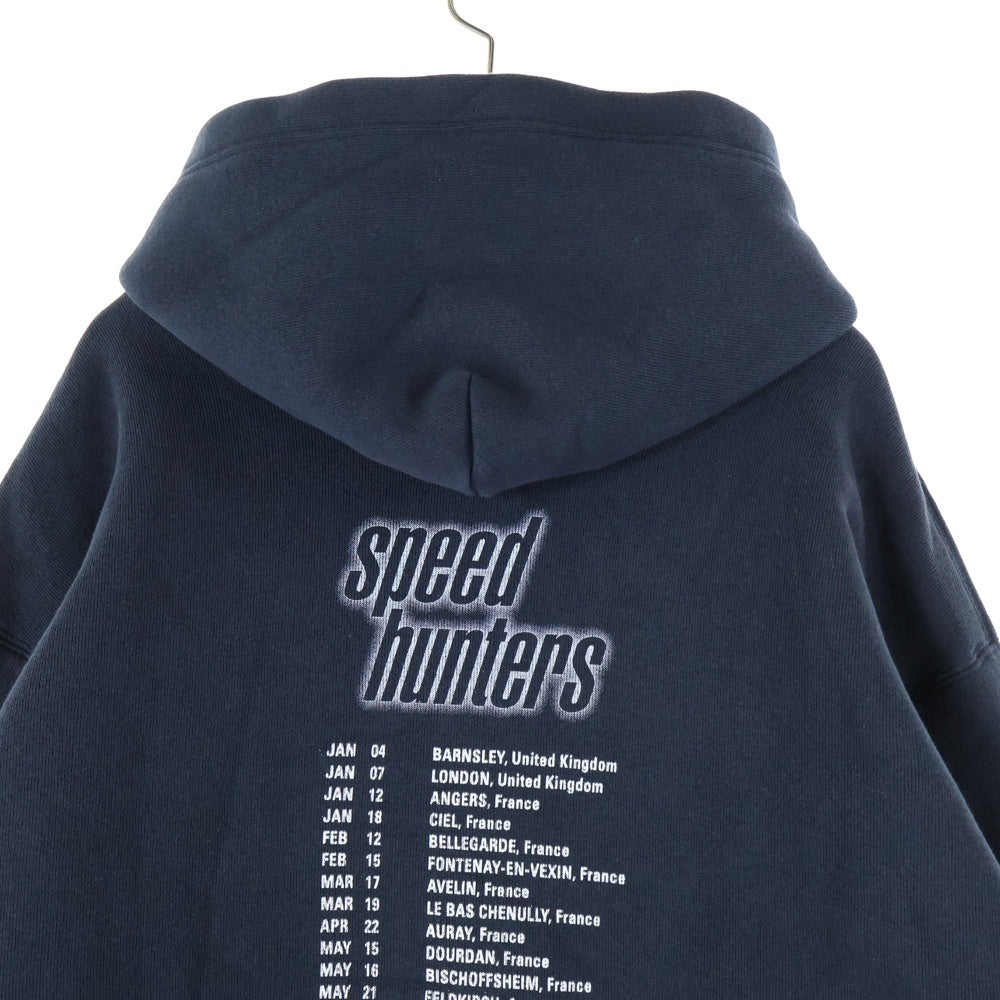 BALENCIAGA(バレンシアガ) 19AW Speed Hunters Hoodie 541873 TCV37 スピードハンターズ プルオーバースウェットパーカー フーディー ブラック