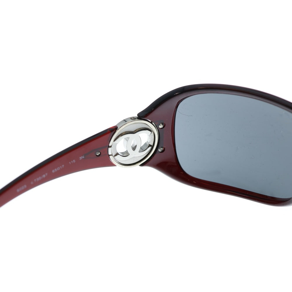 CHANEL(シャネル) サイドロゴデザイン サングラス 眼鏡 アイウェア 6023 レッド