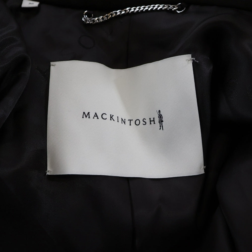 MACKINTOSH(マッキントッシュ) 25AW HUMBIE JACKET EX ウールロングコート ブラック G252HI1203EXAAU