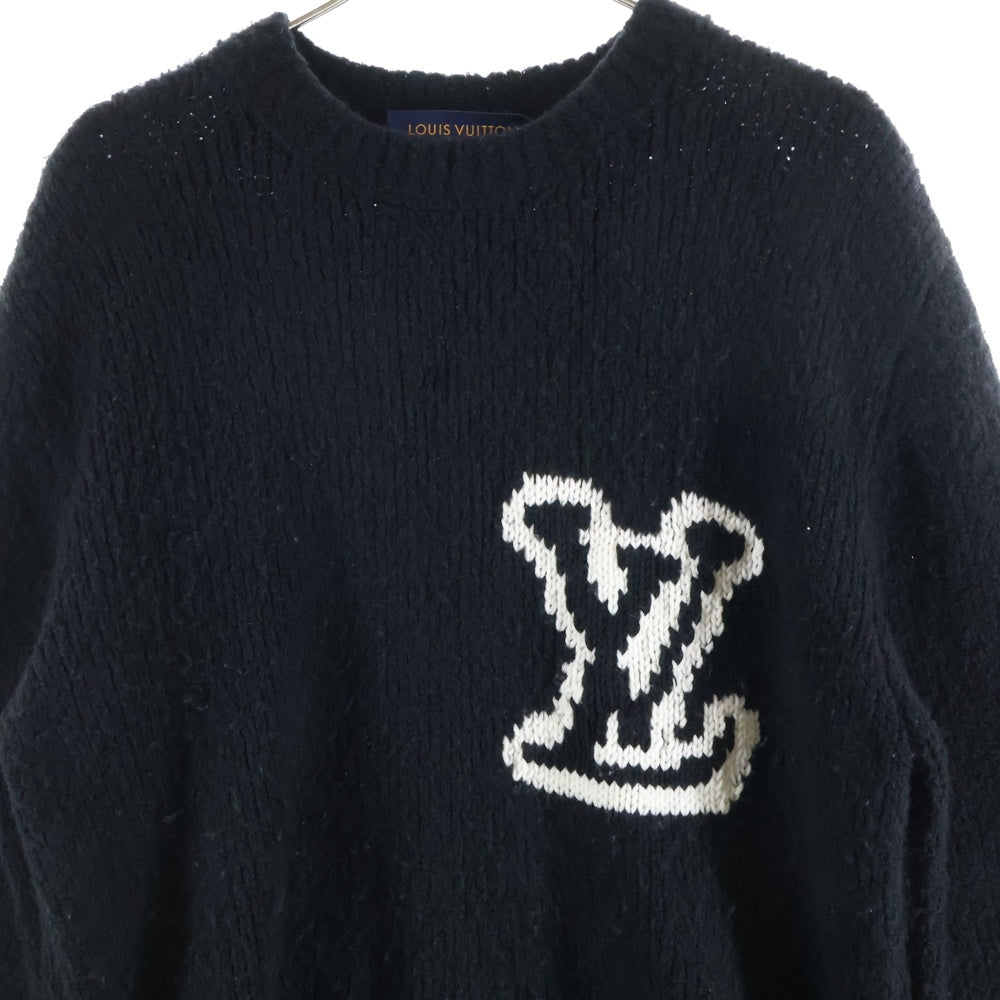 LOUIS VUITTON(ルイヴィトン) 24SS Wool Blend LV Logo Crewneck Knit