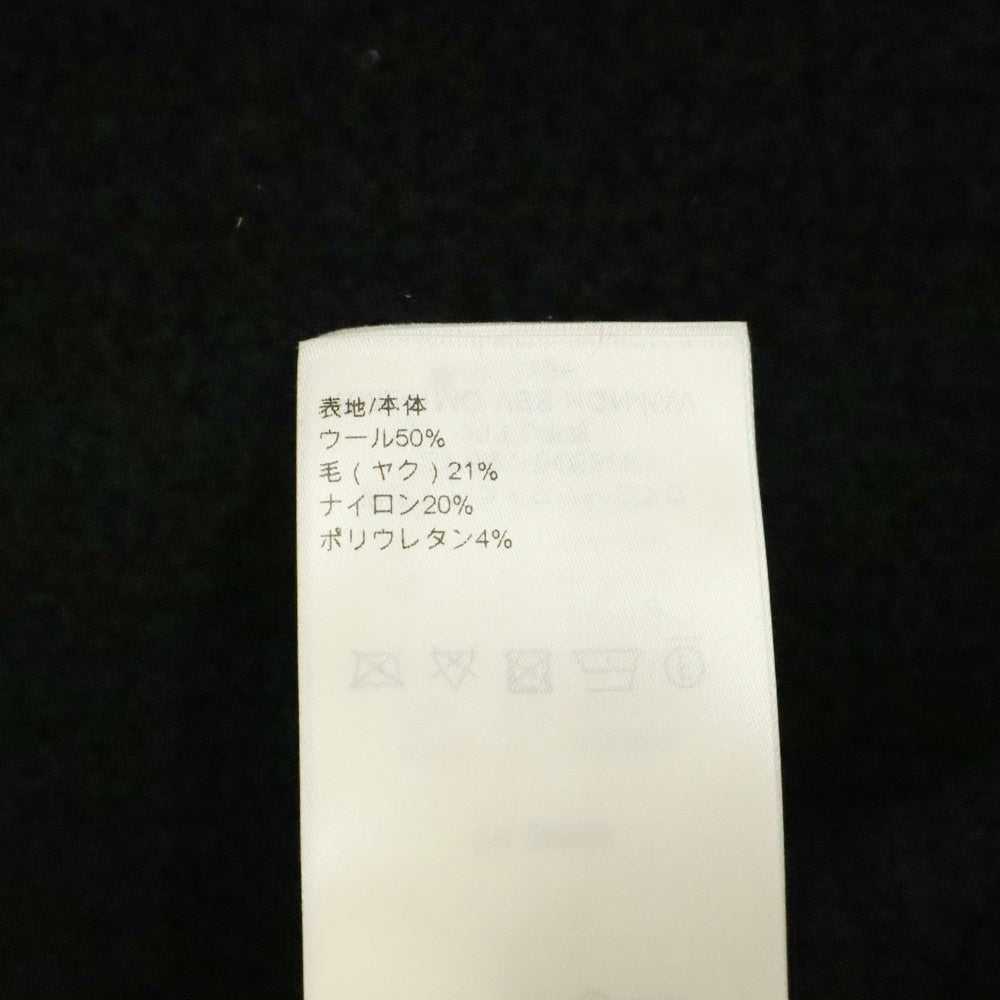 LOUIS VUITTON(ルイヴィトン) 24SS Wool Blend LV Logo Crewneck Knit Sweater ウールブレンドLVロゴクルーネックニットセーター 長袖ニットセーター RM241MQ VSS HQN45W ブラック