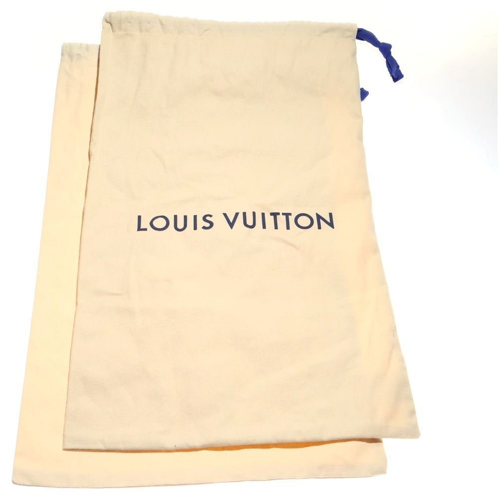 LOUIS VUITTON(ルイヴィトン) LVトレイナー ダミエ スニーカー シューズ ブラック/レッド 8 1/2 FD1203 1ACN44