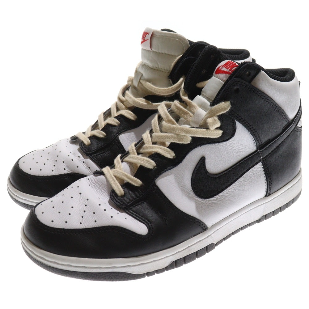 NIKE(ナイキ) Dunk High Black and White ダンクハイ ブラックアンドホワイト ハイカットレースアップスニーカー US8.5/26.5cm DD1399-103 ブラック/ホワイト