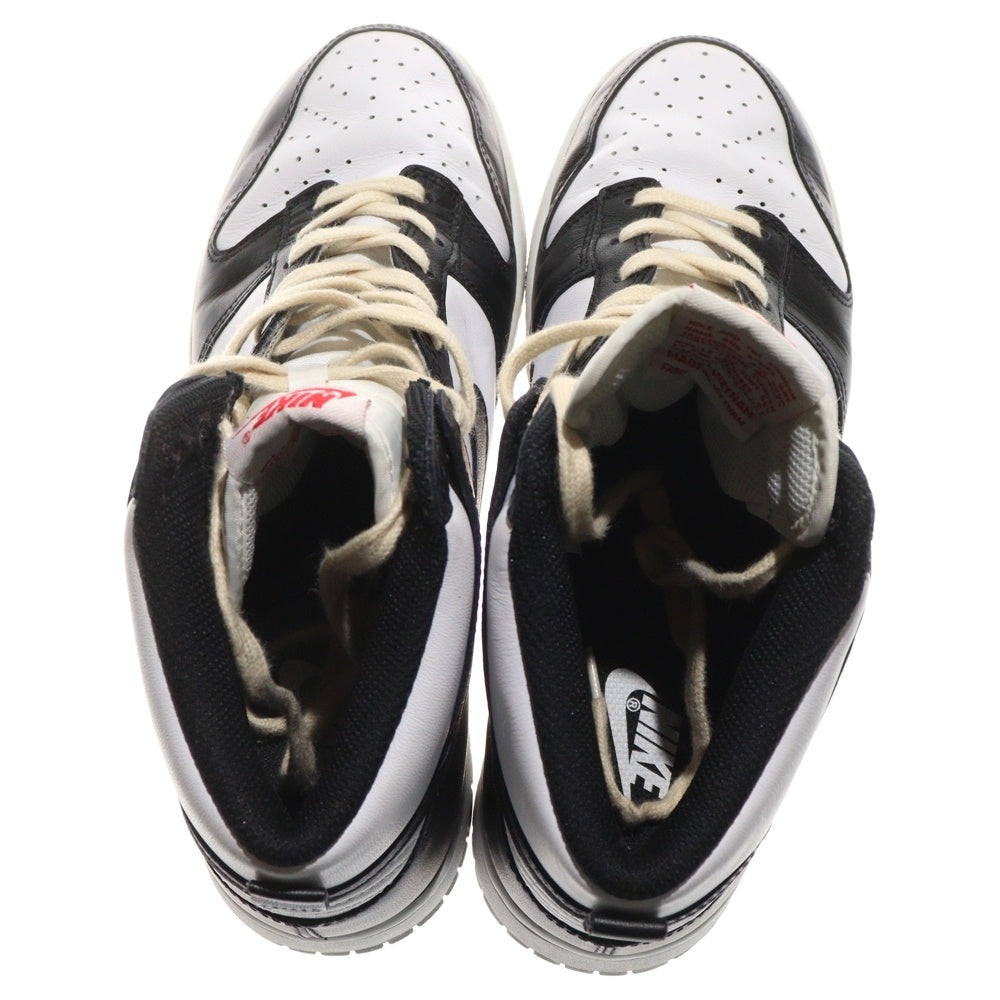 NIKE(ナイキ) Dunk High Black and White ダンクハイ ブラックアンドホワイト ハイカットレースアップスニーカー US8.5/26.5cm DD1399-103 ブラック/ホワイト