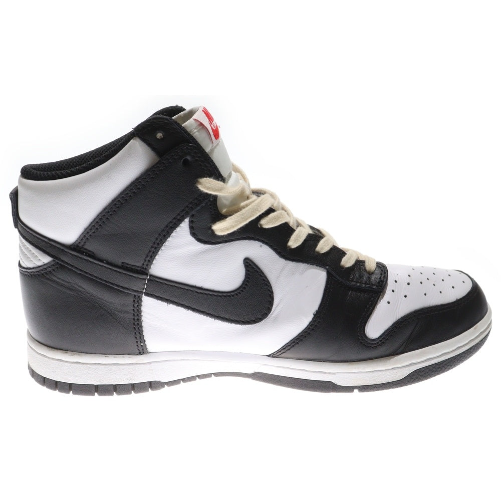 NIKE(ナイキ) Dunk High Black and White ダンクハイ ブラックアンドホワイト ハイカットレースアップスニーカー US8.5/26.5cm DD1399-103 ブラック/ホワイト