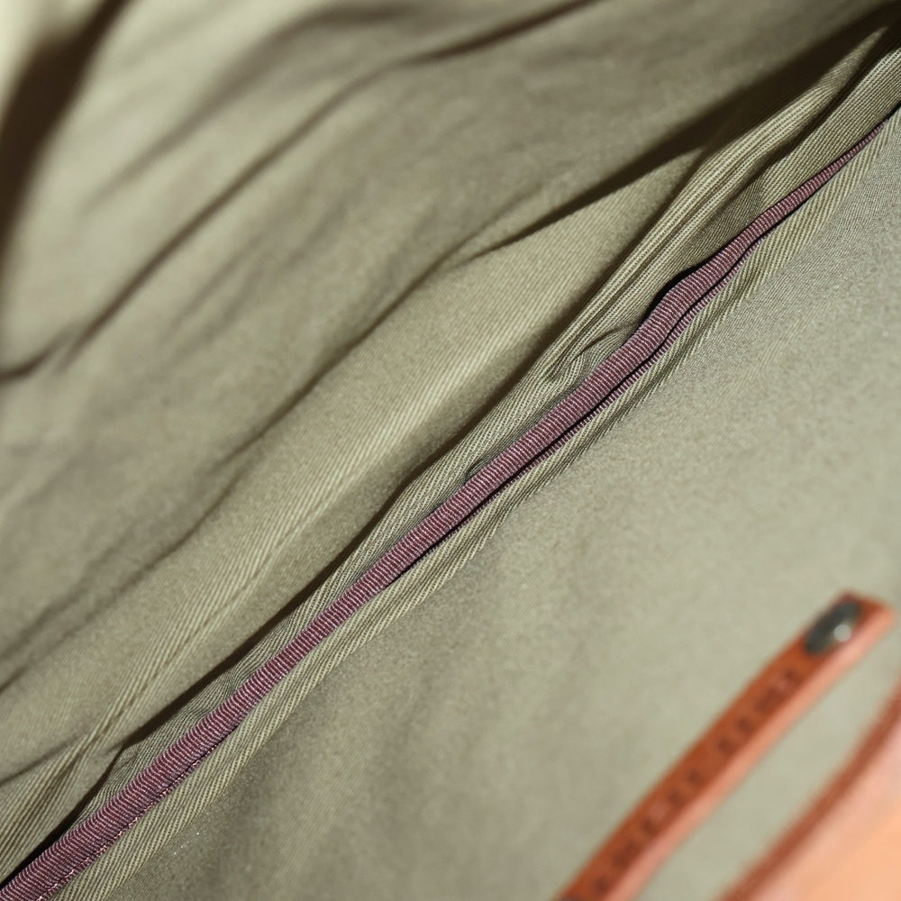 BUTTERO(ブッテロ) Leather Clutch Bag レザークラッチバッグ セカンドバッグ ベージュ