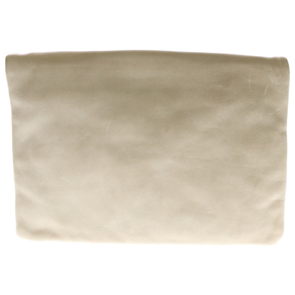 BUTTERO(ブッテロ) Leather Clutch Bag レザークラッチバッグ セカンドバッグ ベージュ