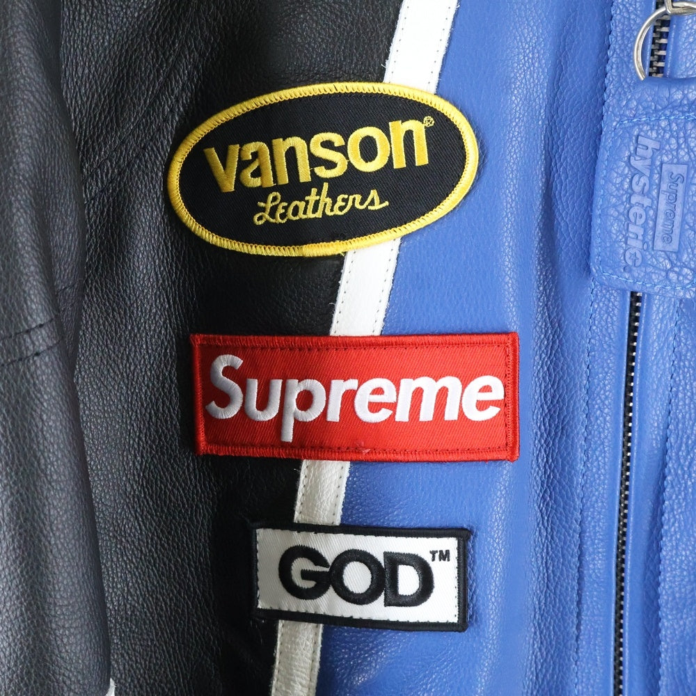 SUPREME(シュプリーム) 24AW x HYSTERIC GLAMOUR Vanson Leather