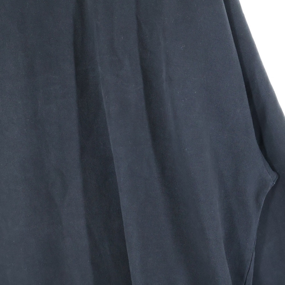 VETEMENTS(ヴェトモン) 20AW Gothic Font Longsleeve Tee UAH21TR526 ゴシックフォントロングスリーブ長袖Tシャツ 長袖カットソー ブラック