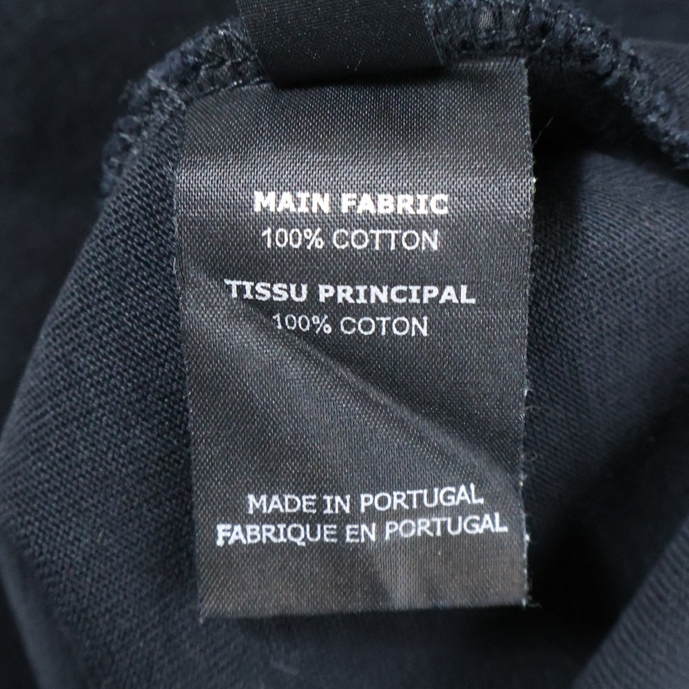 VETEMENTS(ヴェトモン) 20AW Gothic Font Longsleeve Tee UAH21TR526 ゴシックフォントロングスリーブ長袖Tシャツ 長袖カットソー ブラック