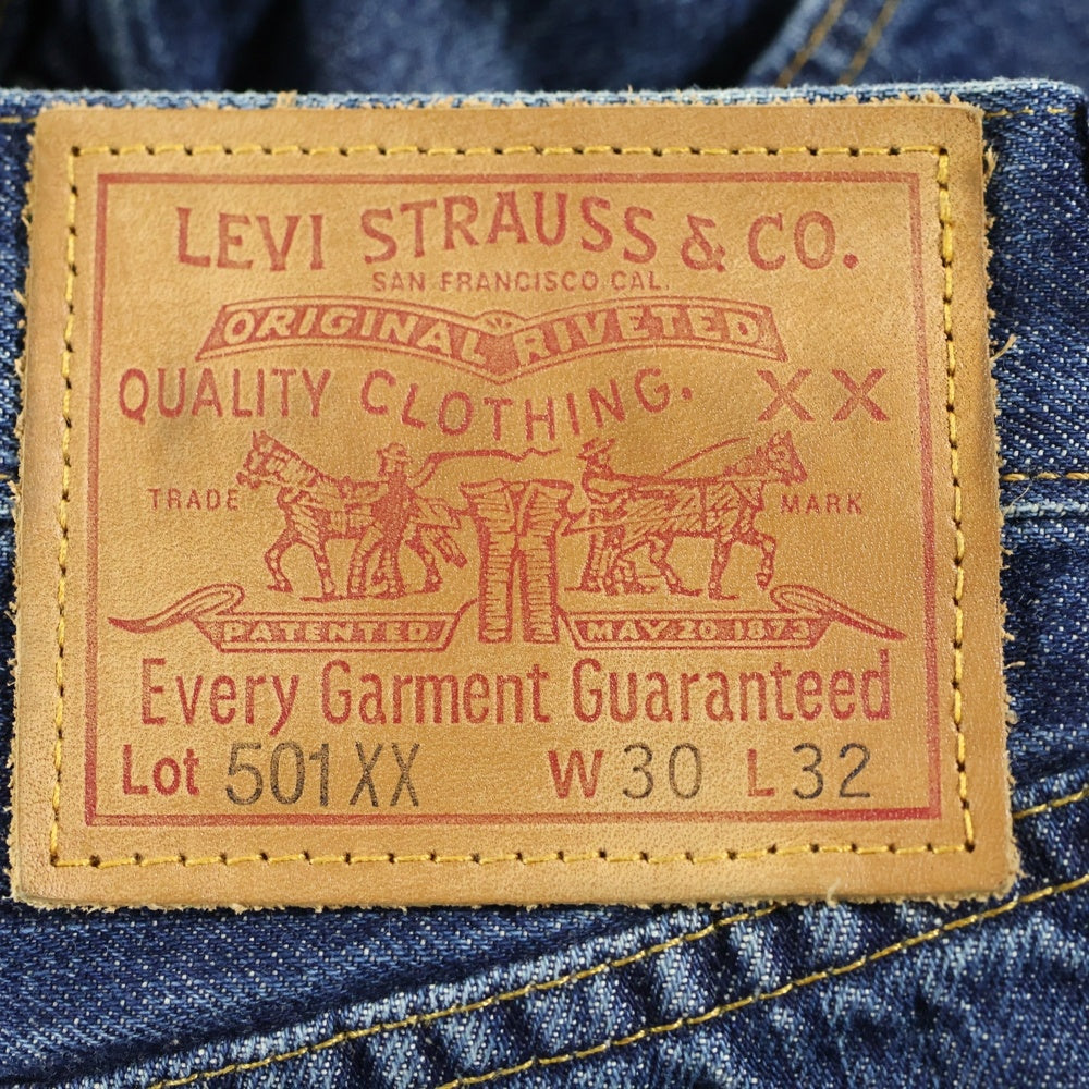 Levi's VINTAGE CLOTHING(リーバイス ビンテージ クロージング) 501XX 1947年 復刻 Jeans Organic ジーンズオーガニック ボタンフライストレートデニムパンツ PC9-47501-0227 インディゴ