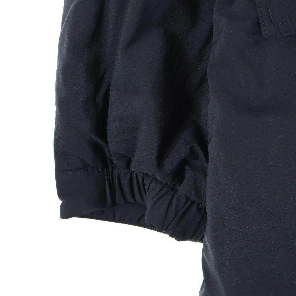 ATON(エイトン) SHORT MODS COAT ナイロン 中綿 ショートモッズコート ブラック