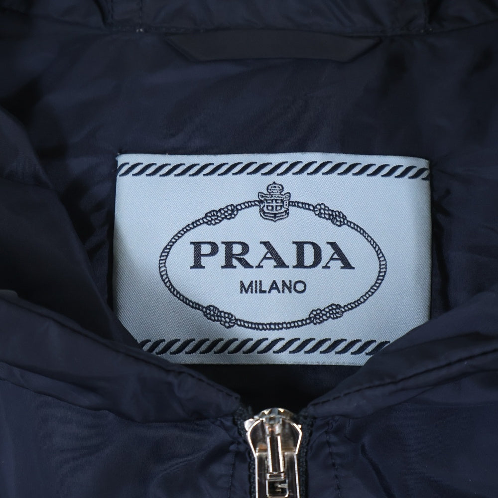 PRADA(プラダ) Double Zip Up Hooded Jacket ダブルジップアップ